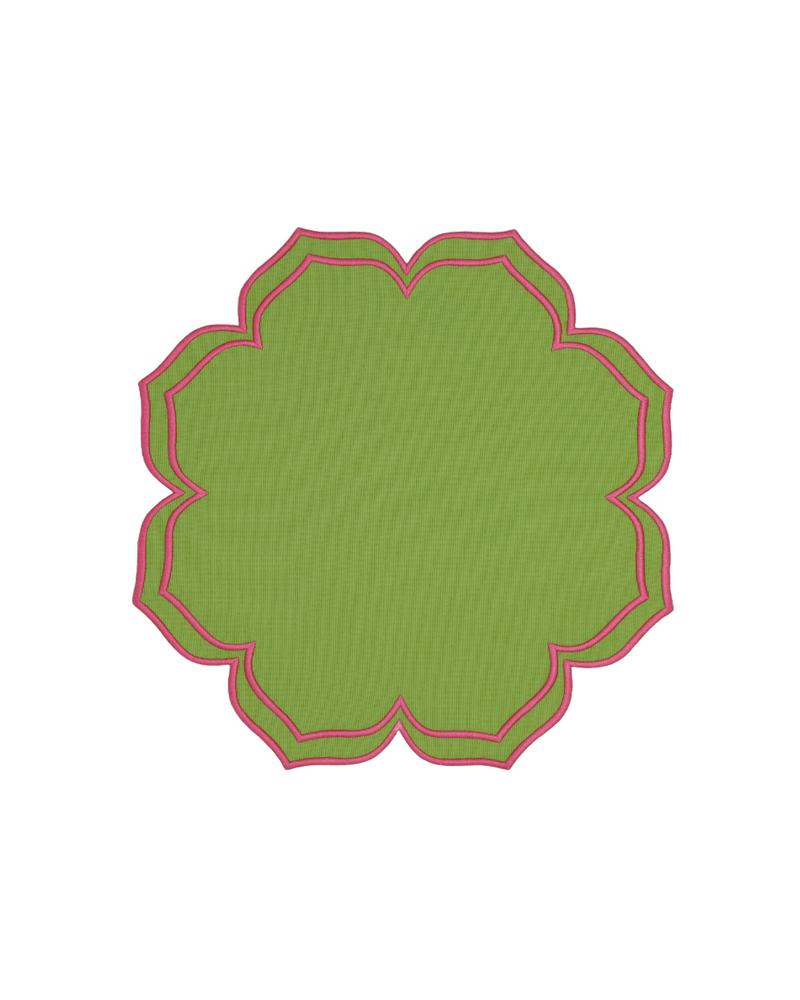 Dalia Placemats Green (Set of 4)