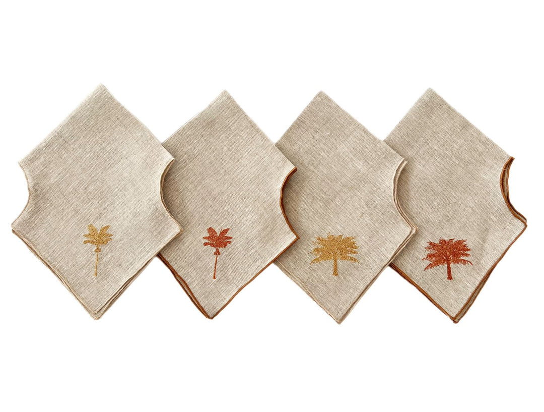 Green Palm Basket Liner