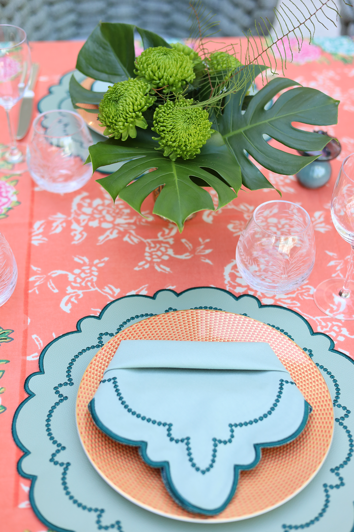 Ana Mint Spillproof Placemats (Set of 4)