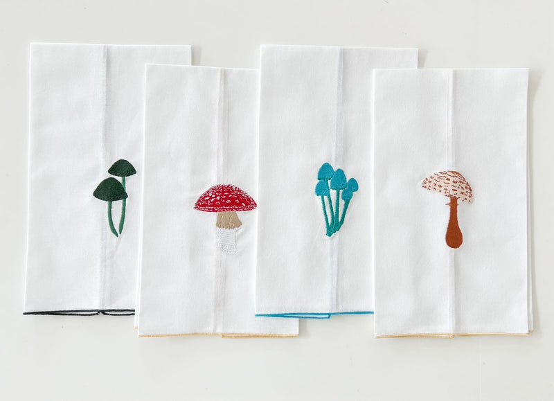 Mushroom Guest Towel