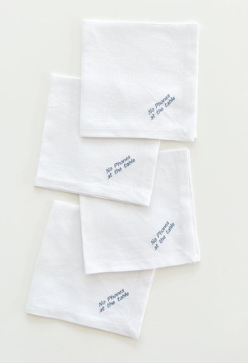 Table Talk Dinner Napkins (Set of 4)