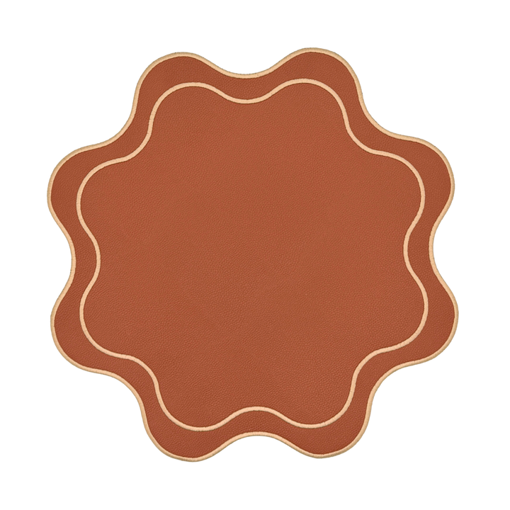 Isabella Brown Spillproof Placemats (Set of 4)