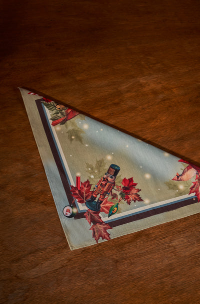 Christmas Nutcracker  Combo: 4 Napkins + 4 Placemats