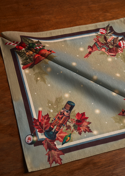 Christmas Nutcracker  Combo: 4 Napkins + 4 Placemats