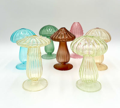 Mushroom Vases (Set of 7)