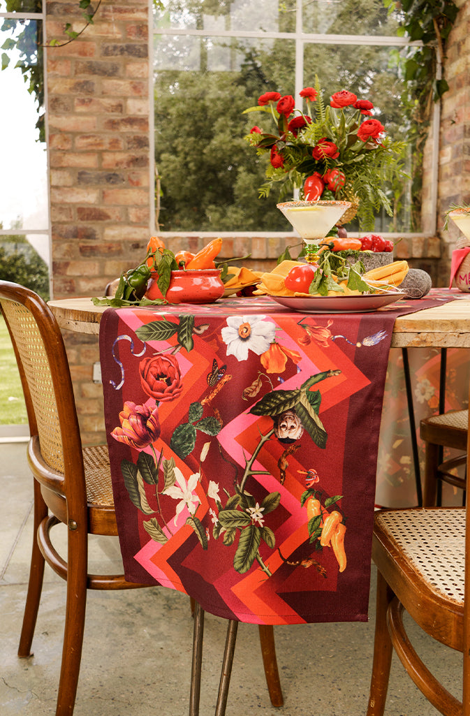 Flor de Kahlo Table Runner