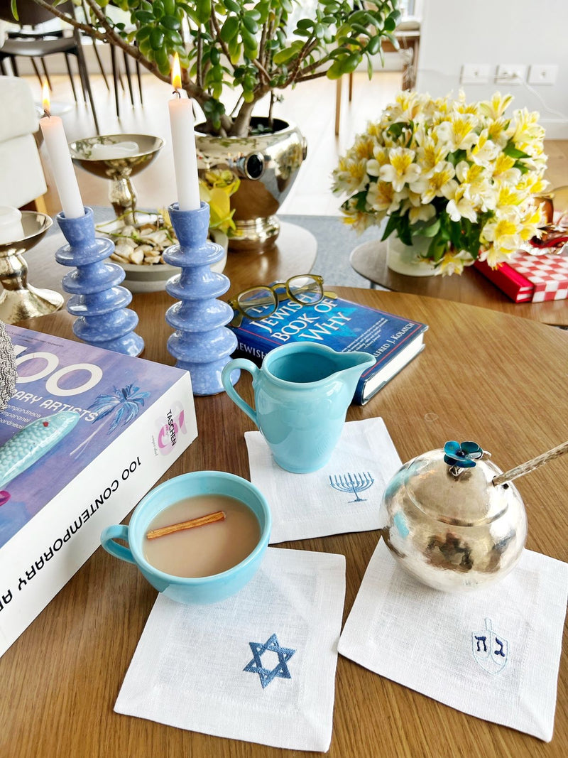 Hannukah Cocktail Napkins (Set of 6)