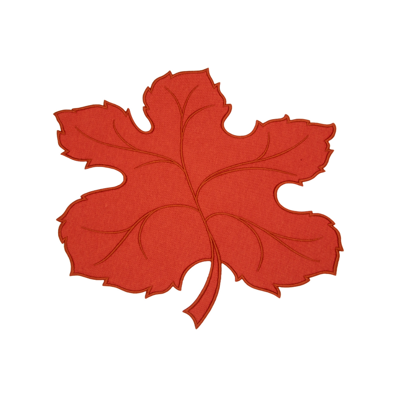 Maple Leaf Rust Placemats (Set of 4)