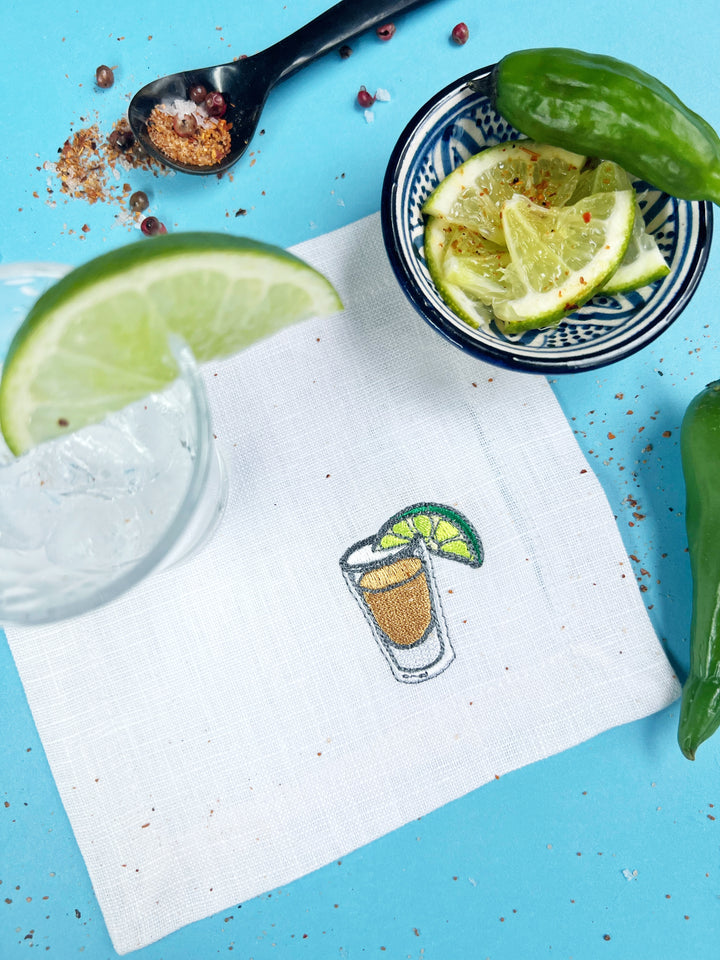 🍹 Tequila Cocktail Napkins (Set of 6)