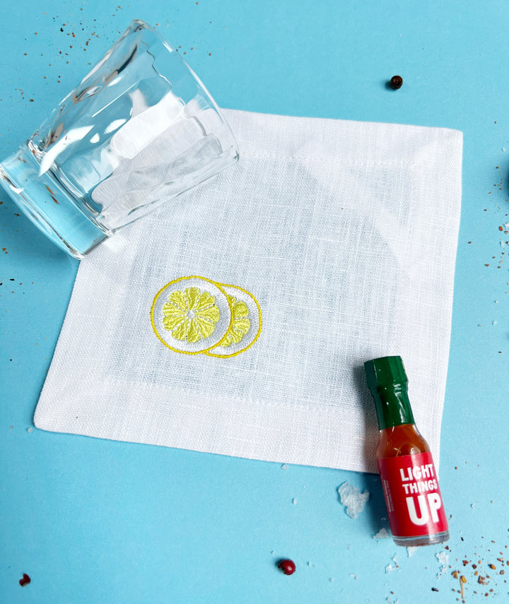🍹 Tequila Cocktail Napkins (Set of 6)