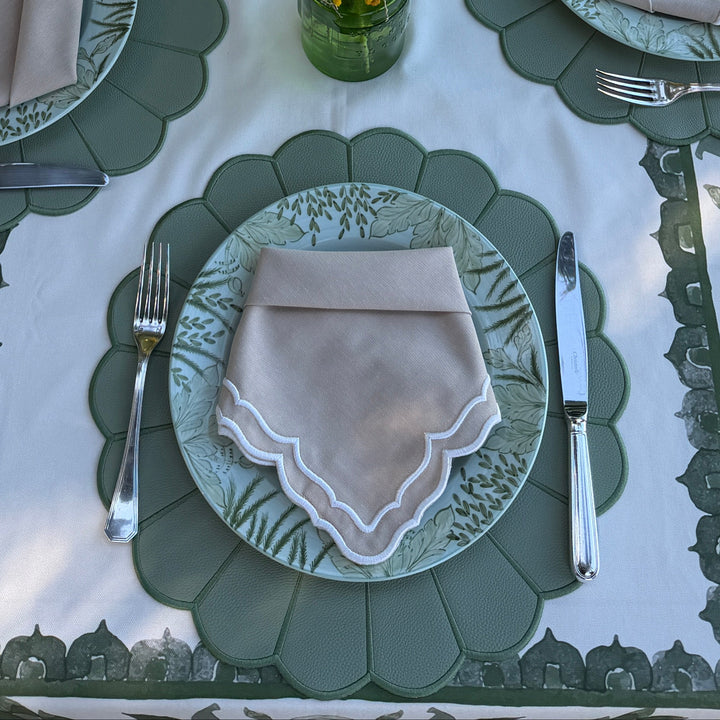 Elena Mint Spillproof Placemats (Set of 4)