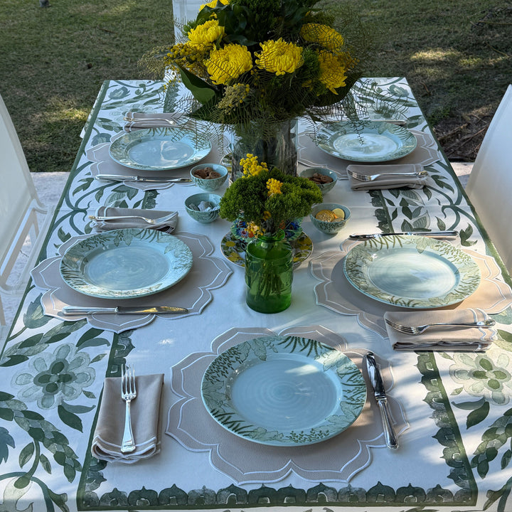 Dalia Beige Spillproof Placemats (Set of 4)