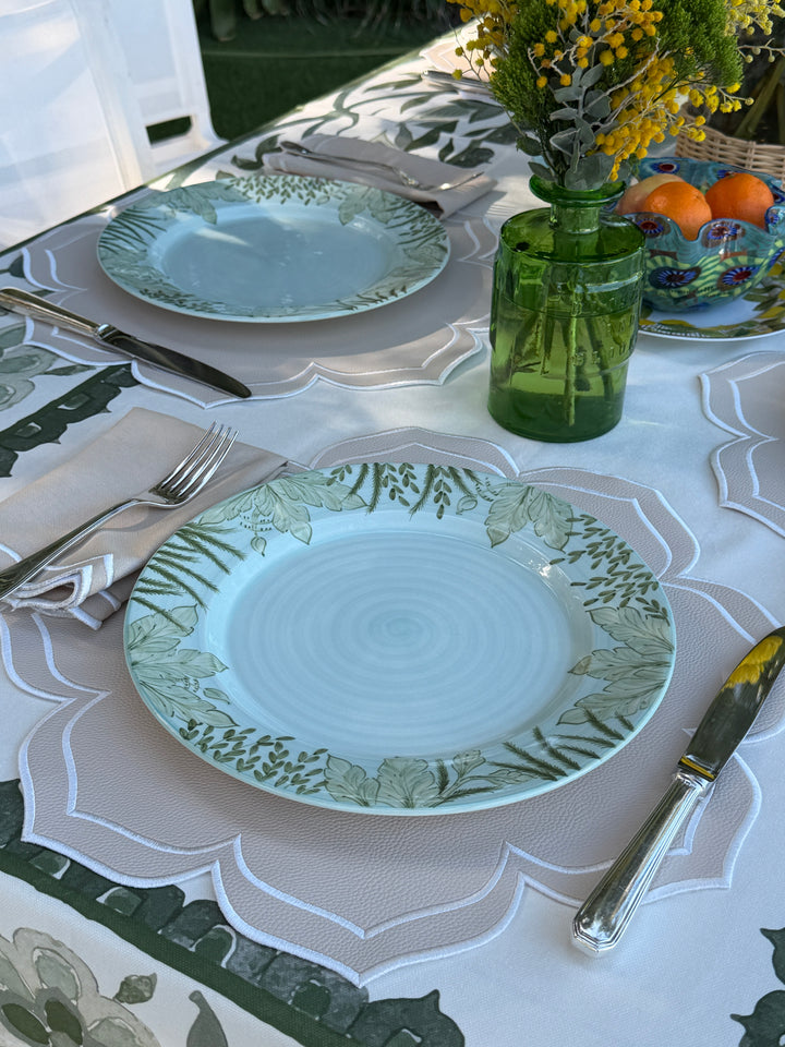 Dalia Beige Spillproof Bundle (4 Placemats + 4 Napkins)