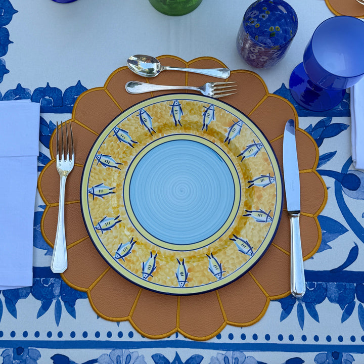 Elena Yellow Spillproof Placemats (Set of 4)