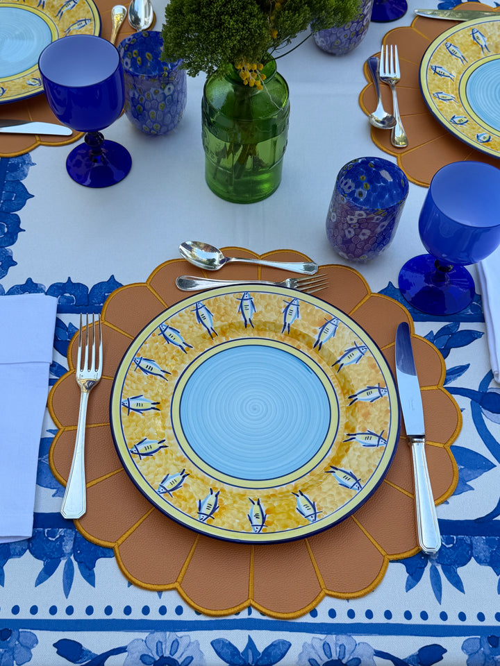 Elena Yellow Spillproof Placemats (Set of 4)