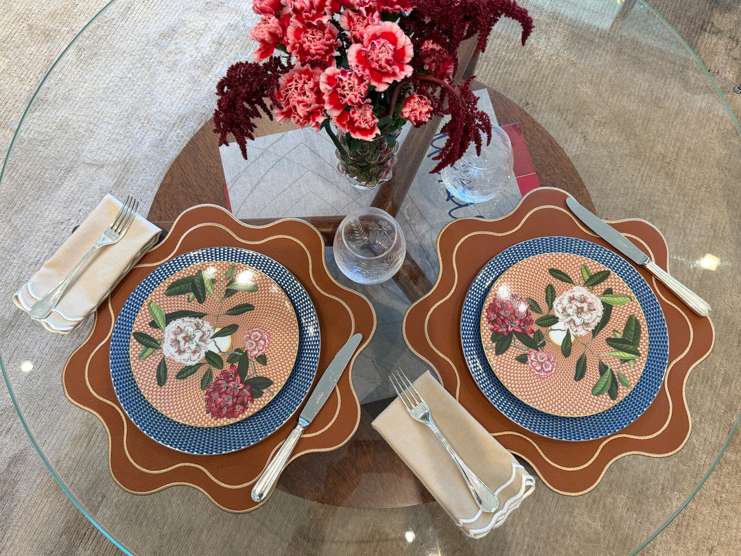 Isabella Brown Spillproof Placemats (Set of 4)