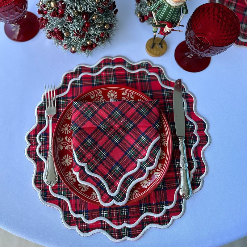 Annie Tartan Napkins (Set of 4)