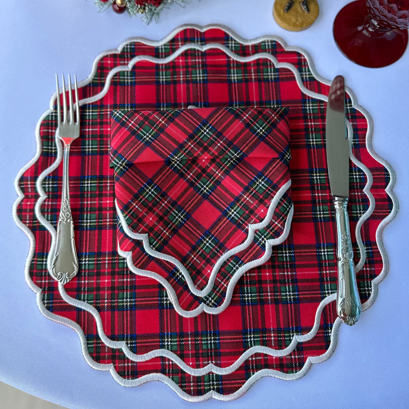 Annie Tartan Napkins (Set of 4)