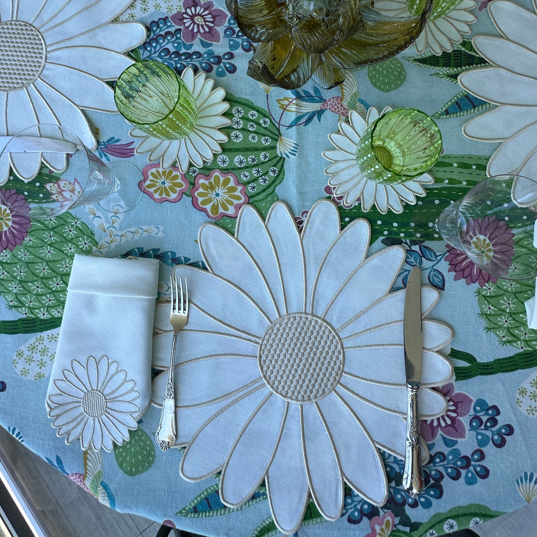 Flor Ivory Placemats (Set of 4)