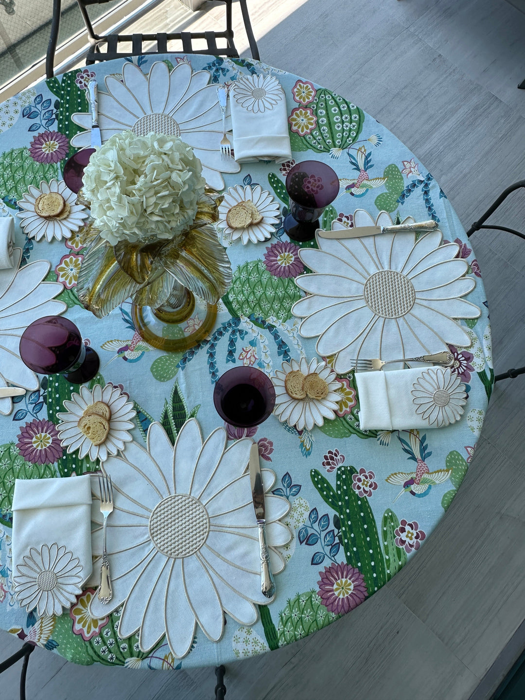 Flor Ivory Placemats (Set of 4)