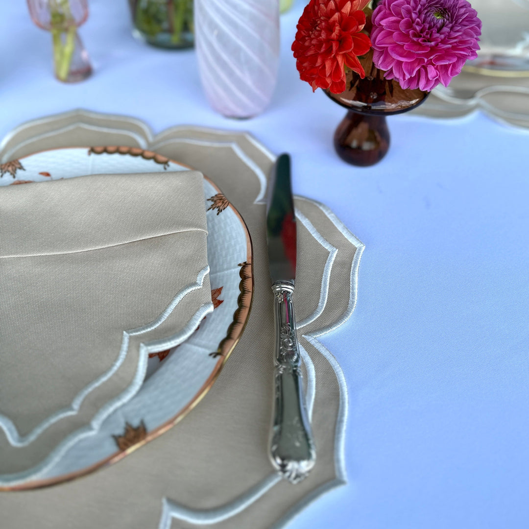 Dalia Placemats Beige (Set of 4)