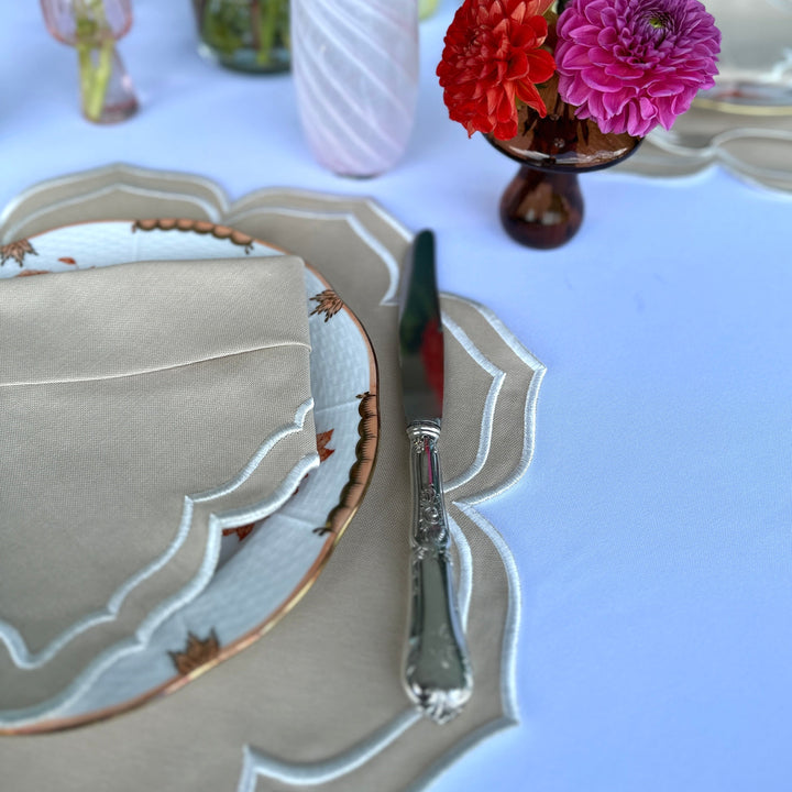 Dalia Placemats Beige (Set of 4)