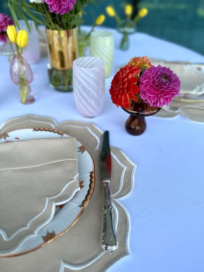 Dalia Napkins Beige (Set of 4)