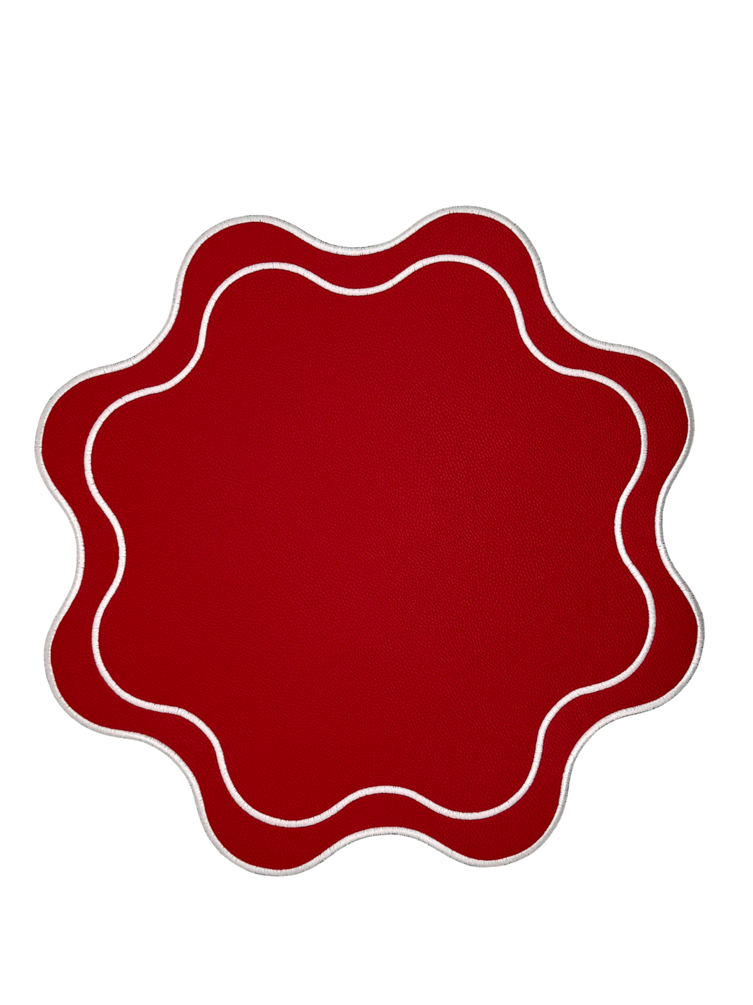 Isabella Red Ski Bundle (4 Placemats + 4 Napkins)