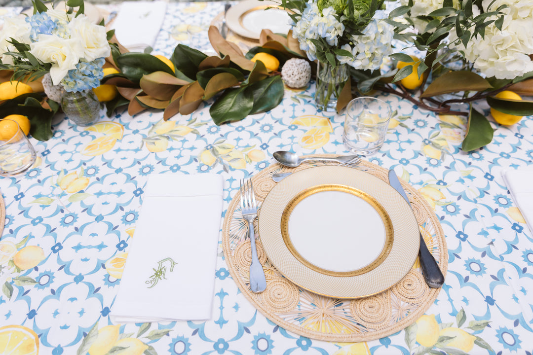 Caracol Neutral Placemat (Round, Set of 4)