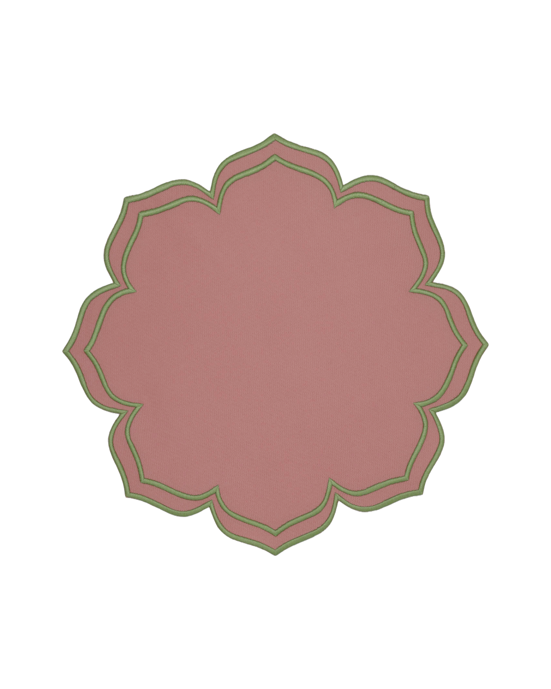 Dalia Placemats Pink/Green (Set of 4)