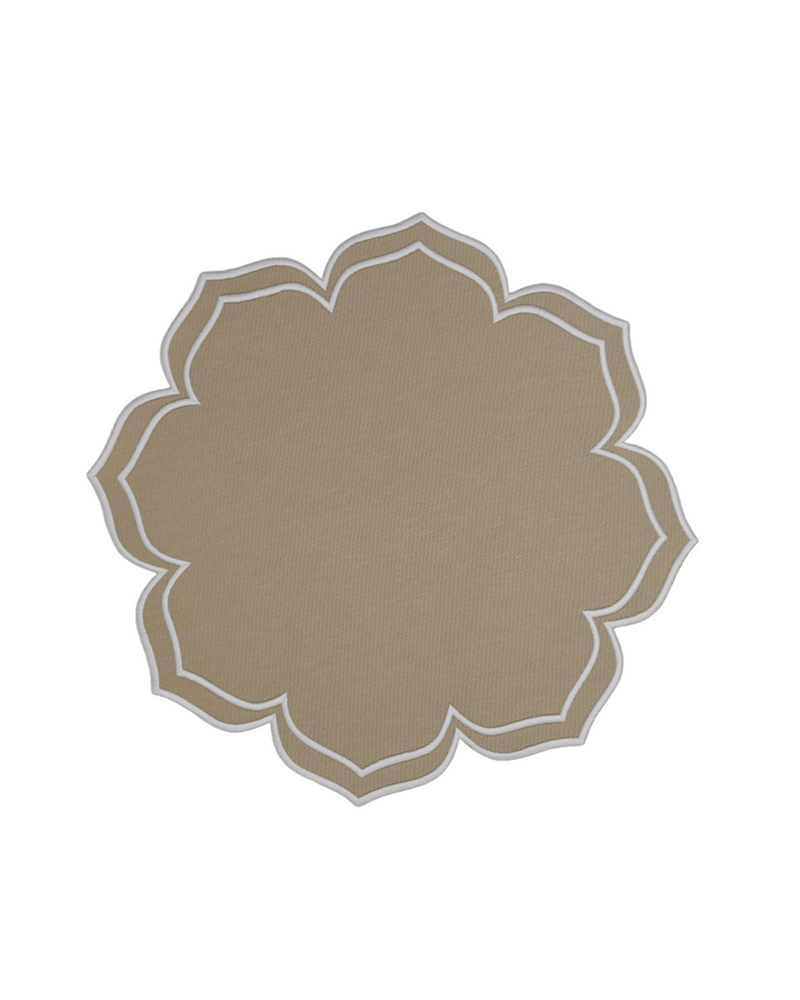 Dalia Placemats Beige (Set of 4)