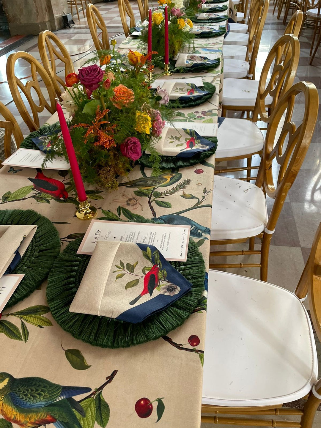 Francesca Hunter Green Placemat (Set of 4)
