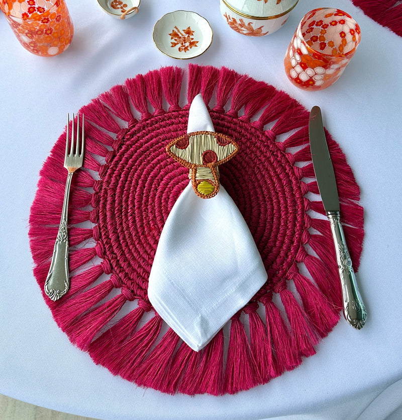 Francesca Fucsia Placemat (Set of 6)