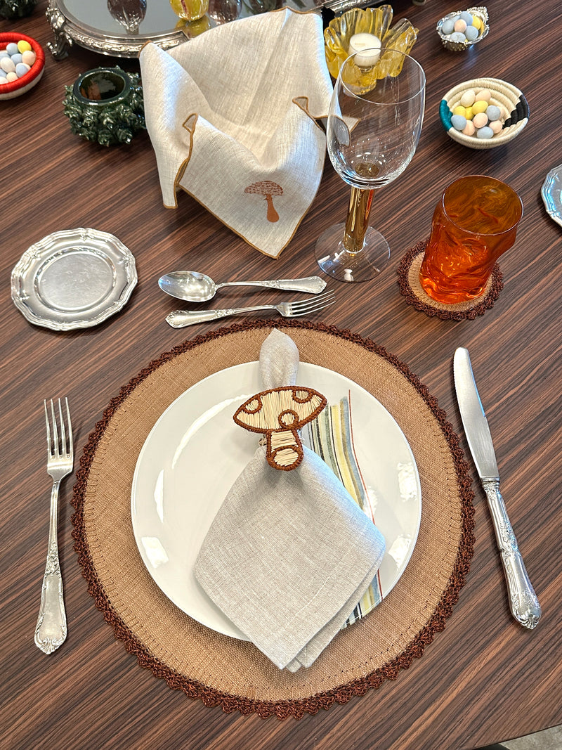 Mushroom Napkin Ring