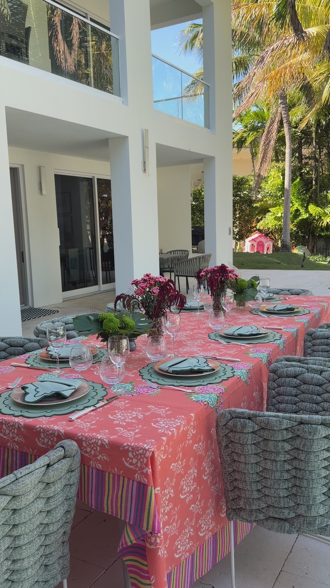 Ana Mint Spillproof Placemats (Set of 4)