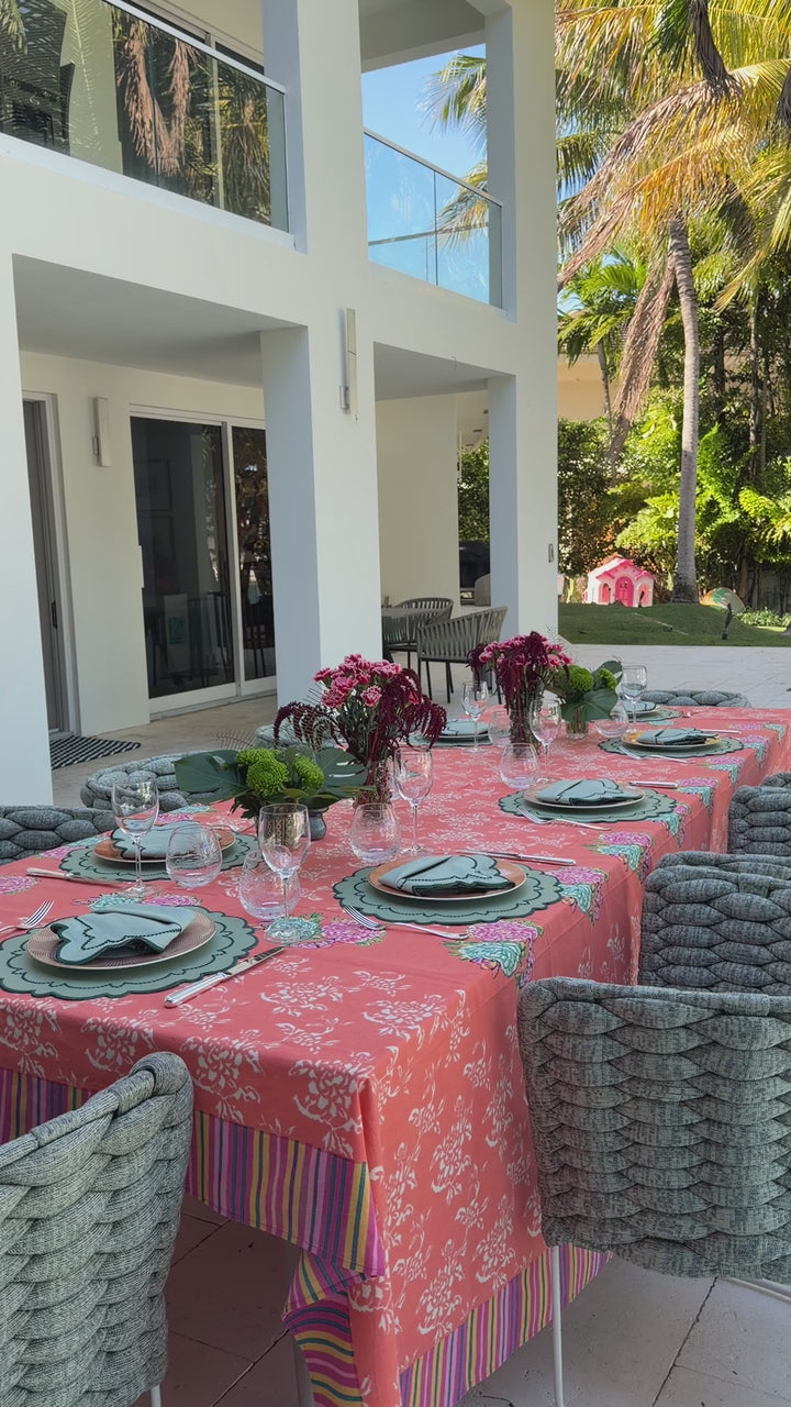 Ana Mint Spillproof Placemats (Set of 4)