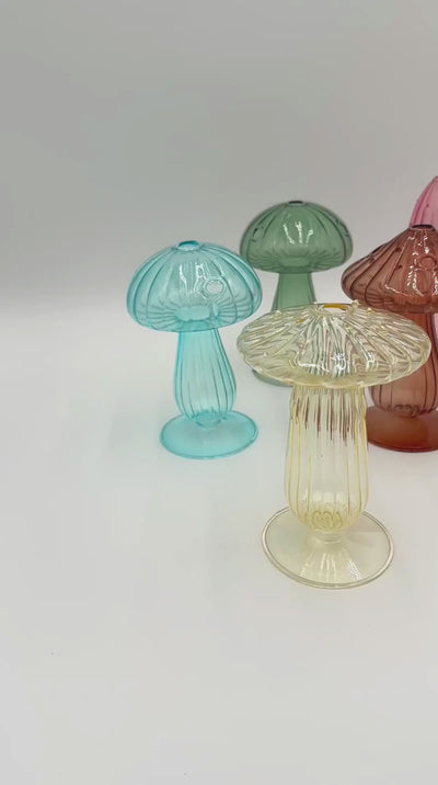 Mushroom Vases (Set of 7)