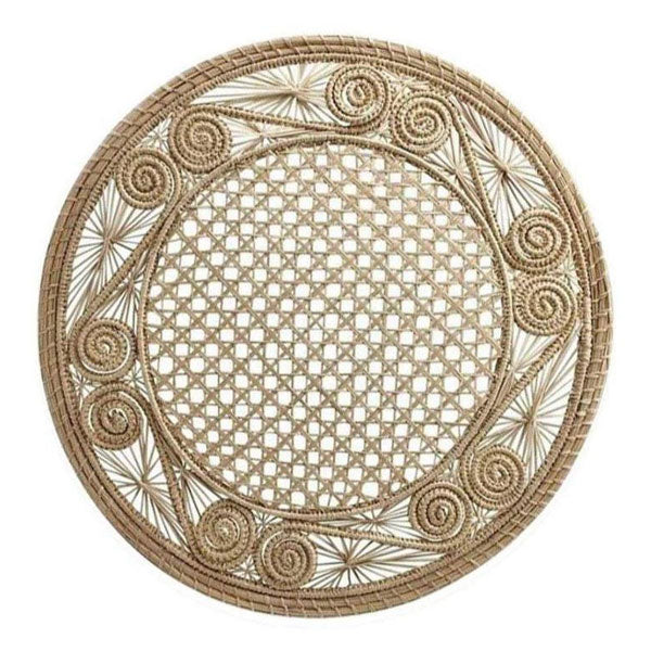 Caracol Neutral Placemat (Round, Set of 4)