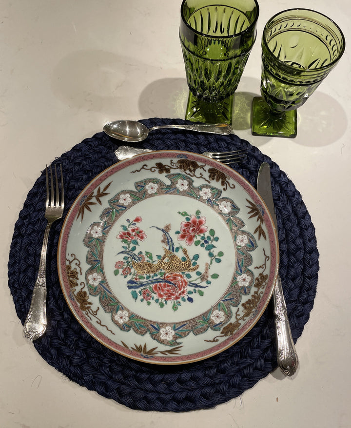 Alexia Navy Placemat (Set of 5)