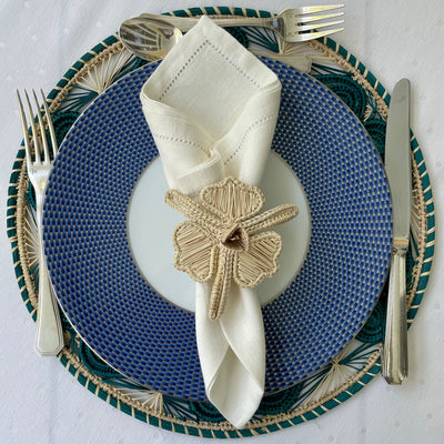 Neutral Flor Napkin Ring