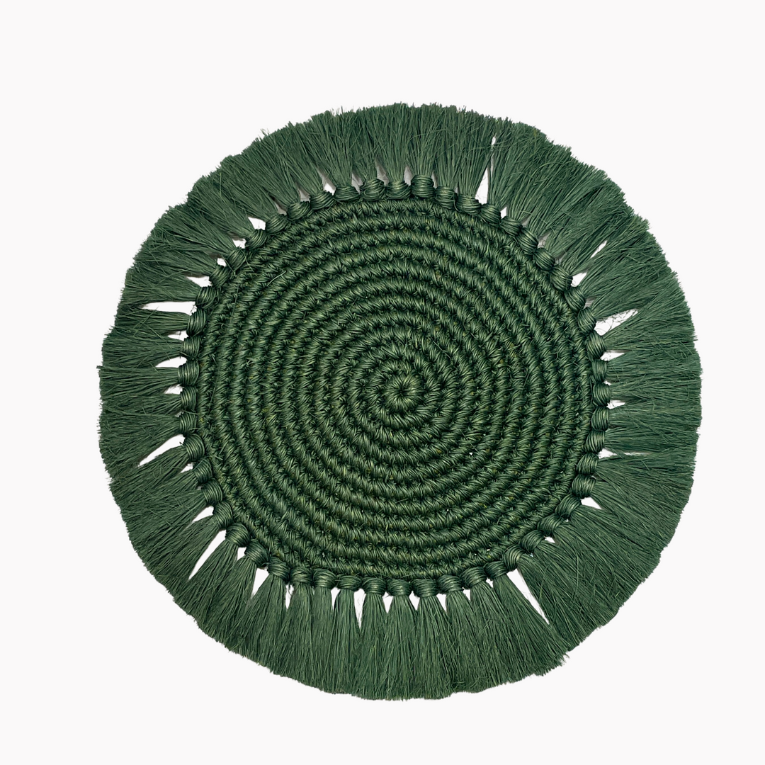 Francesca Hunter Green Placemat (Set of 4)