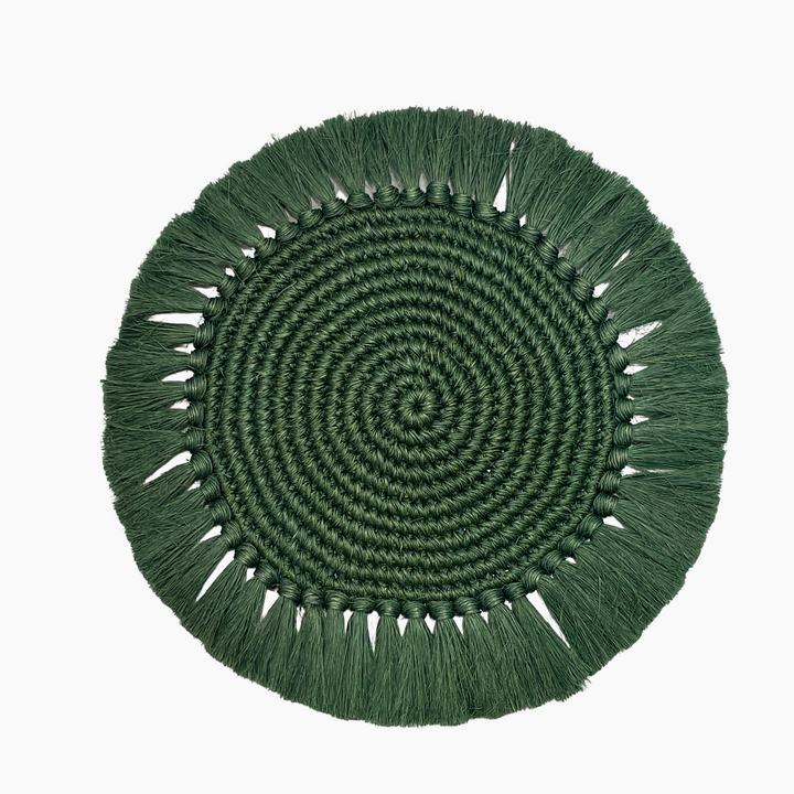Francesca Hunter Green Placemat (Set of 4)