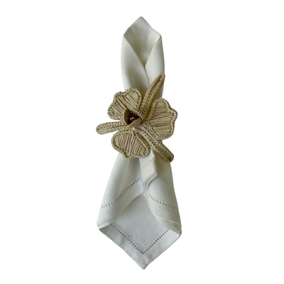 Neutral Flor Napkin Ring