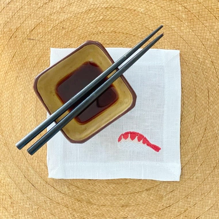 🍣 Sushi Cocktail Napkins (Set of 6)