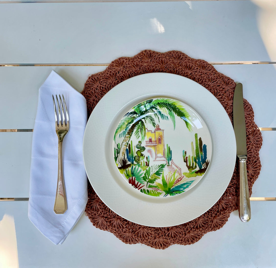 Sukhi Guayaba Placemat (Round, Set of 4)