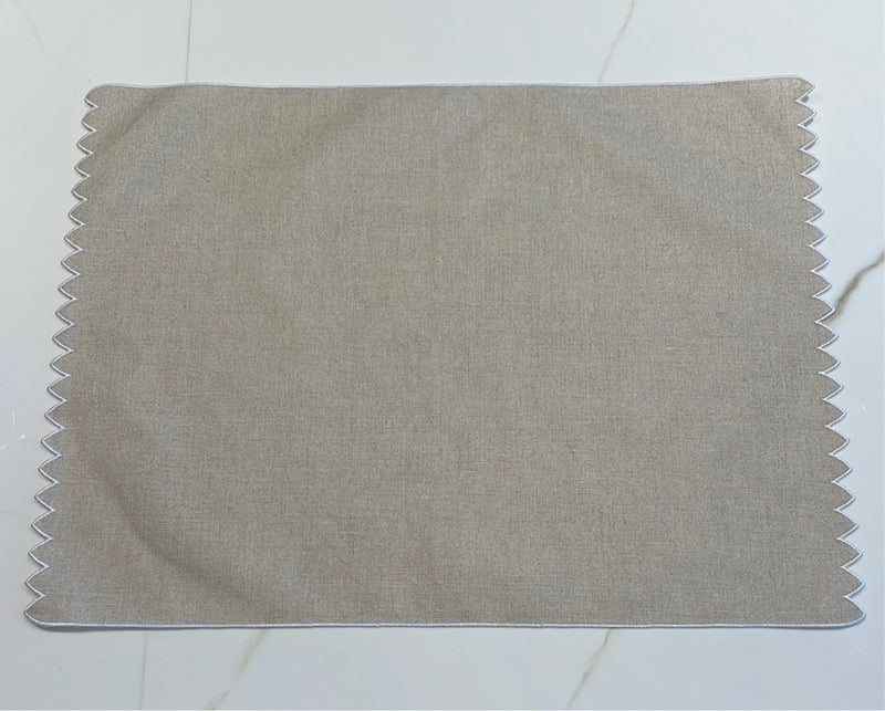 Julia Beige Rectangle Placemat (Set of 4)